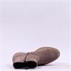 Marco Moreo Stockholm SideZip Wedge Boot - Dark Taupe Suede